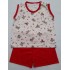 Vermelho com Urso Marrom  +R$ 28,00